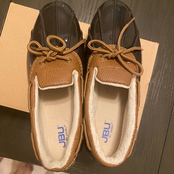 JBU Jambu Duck Shoes Adult Womens 8.5 Woodbury Chocolate Brown Low Top Slip On - Picture 3 of 4